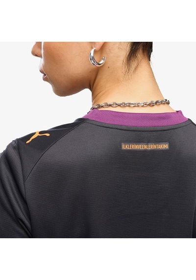 Puma Galatasaray 26/27 Deplasman Kadın Siyah Forma 785015 Mor