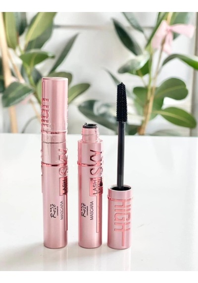 3b Trend Rose Sky High Mascara Waterproof Etkileyici Kıvrım & Yoğun Hacim 001 Black
