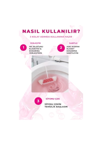 Banyo Ve Wc Derin Temizlik Seti 4'lü Banyo Köpüğü, Tuvalet Jel, Wc Köpük Ve Aktif Klozet Bloğu