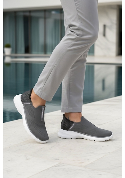 Pierre Cardin Füme Fileli Hafif Esnek Erkek Yürüyüş Ve Spor Ayakkabı Pcı-10050 M Füme