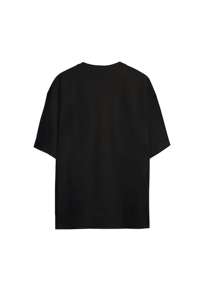 Vampurr Vampir Kedi Baskılı Unisex Siyah Oversize T-shirt SIYAH Vampurr Vampir Kedi Baskılı Unisex Siyah Oversize T-shirt SIYAH