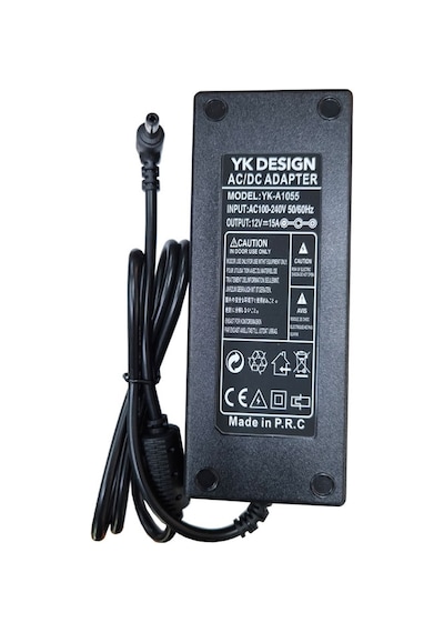 12v 15a Standart Uç L Tipi 90 Derece Adaptör Ac-dc 12v 15a Adaptör