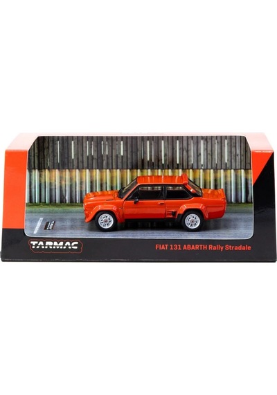 Tarmac Works 1/64 Fıat 131 Abarth Rally Stradale Red Std