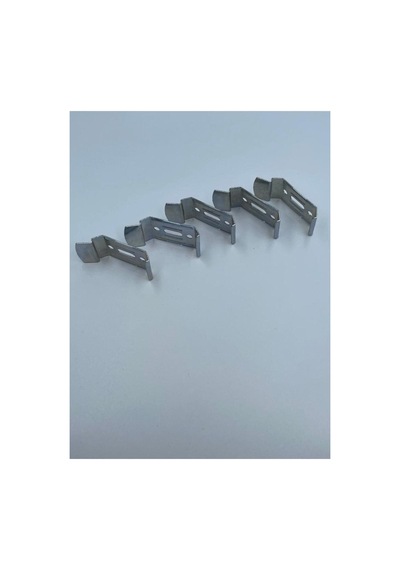 Stor Ve Zebra Perde Montaj Aparatı Metal Ayak Dar Kasa 3.5 Cm 15 Adet Metal