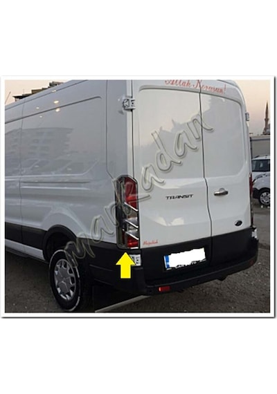 Woc Chrome Ford Transit Krom Stop Çerçevesi 2014 Sonrası 2 Parça