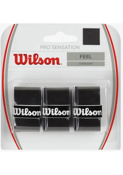 Wilson Grip Pro Overgrip Sensation Black Wrz4010bk