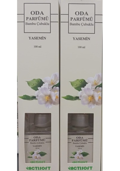 Oda Kokusu Bambu Çubuklu 100 Ml 2 Lü Paket Yasemin