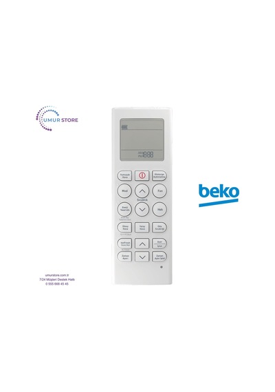 Beko 51851 Uyumlu Klima Kumandası