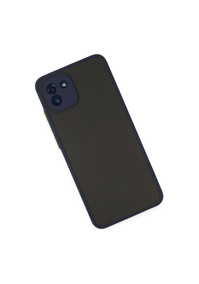 Mey İthalat Samsung Uyumlu Galaxy A03 Kılıf Montreal Silikon Kapak - Lacivert