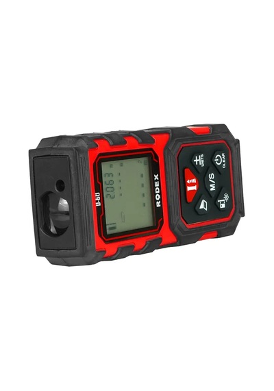Rodex Lazerli Mesafe Ölçer Lazermetre 100 Metre