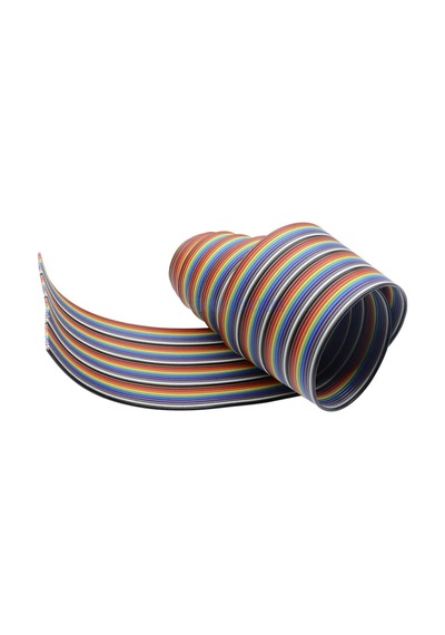 40 Pin Rainbow Ribbon Idc Kablo 1 Metre