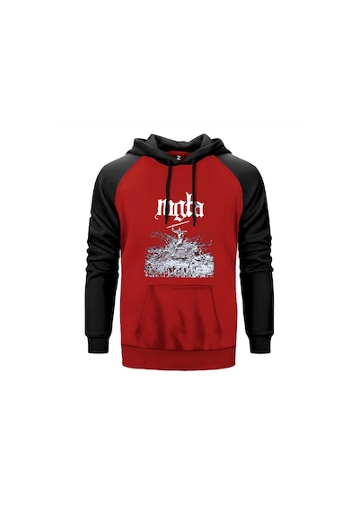 Mgla Age Of Excuse Kırmızı Renk Reglan Kol Sweatshirt Kırmızı
