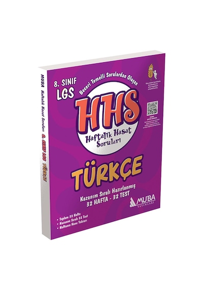 Muba 8.sınıf Türkçe Haftalık Hasat Soruları Hhs
