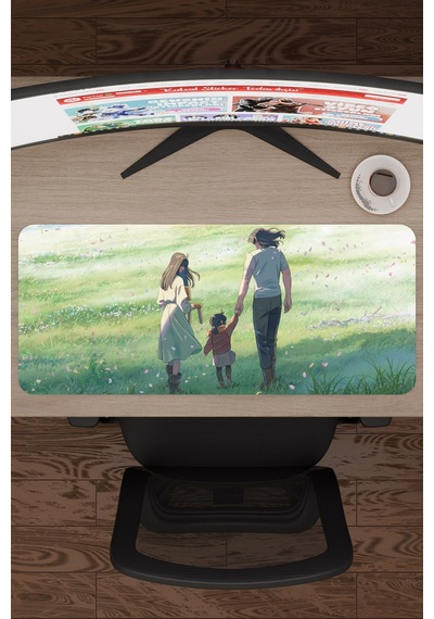 Suzume Anime V2 - 70x30 Xl Gaming Kauçuk Kaymaz Taban Mouse Pad Fare Altlığı