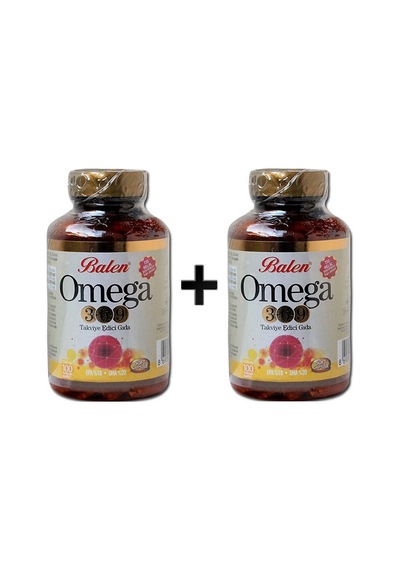 2 Adet - Balen Omega 3-6-9 Yumuşak Kapsül - 100 Kapsül X 1585 MG