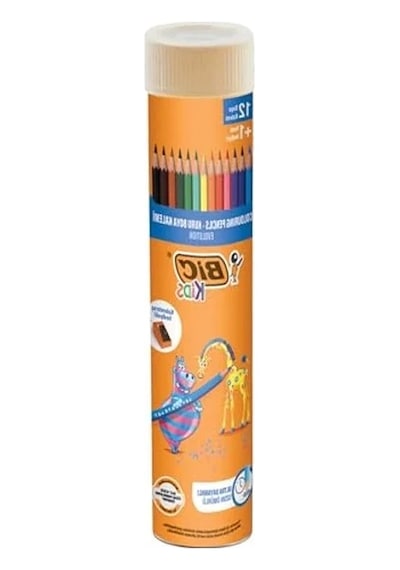 Kuru Boya Kalemi 12'li Set, Metal Tüp, Dayanıklı Ve Kolay Açılır 103 Ivory