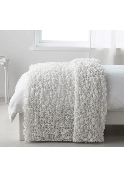 Ikea Ofelıa Polar Koltuk Örtüsü Tek Kişilik 130 X 170 Cm Beyaz