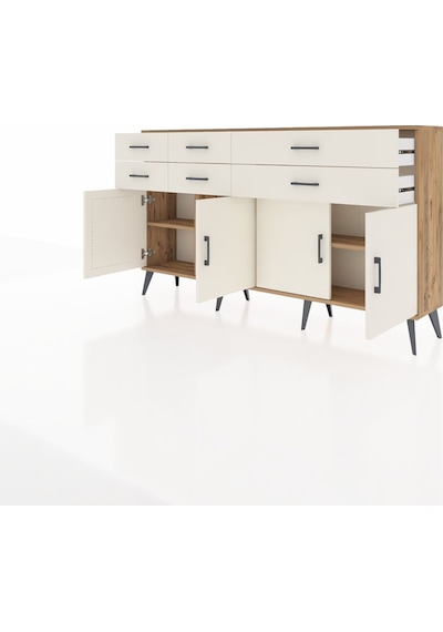 Arges Konsol 3 Raflı 6 Çekmeceli 4 Kapaklı 176x30x99 Çam-aytaşı Aytası - Atlas Çam Arges Konsol 3 Raflı 6 Çekmeceli 4 Kapaklı 176x30x99 Çam-aytaşı Aytası - Atlas Çam
