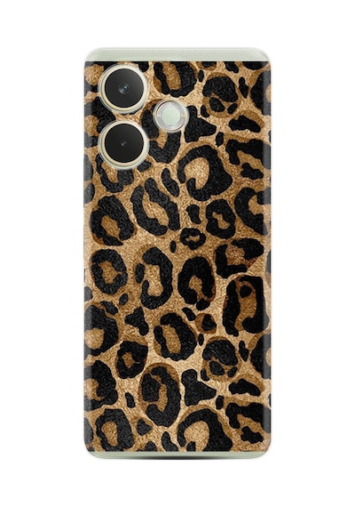 Oppo A5 Pro 5g Kılıf Boutique Baskılı Resimli Leopar Pcode -055
