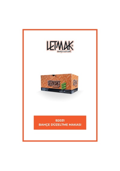Bahçe Düzeltme Makası - B2031