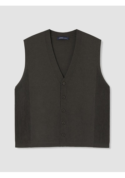 Lcwaıkıkı Classic Yeşil Regular Fit V Yaka Erkek Triko Yelek