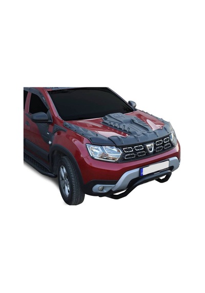 2018-2024 Dacia Duster Dragon Kaput Koruma Kaplama Rüzgarlık 3 Parça Set İthal Premium Tasarım