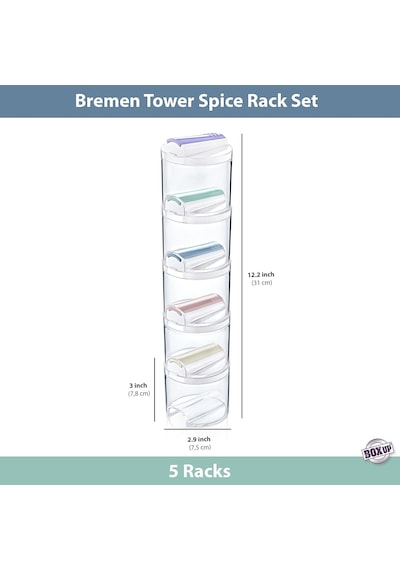 Sk8 Bremen 5 Li Baharatlık Seti Ft-50 1 Paket, 1 X 100 G Çok Renkli