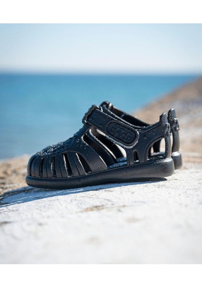 İgor Tobby Solid Negro Black Çocuk Sandalet S10271-002-3905 Siyah