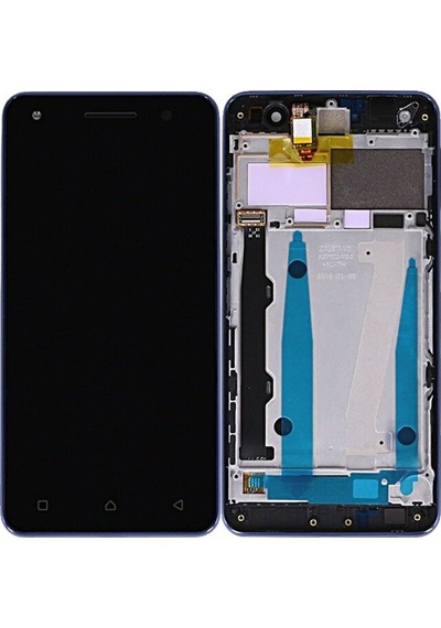 Lenovo Vibe S1 Lite (S1Al40) Lcd Ekran + Dokunmatik Çıtalı-Beyaz