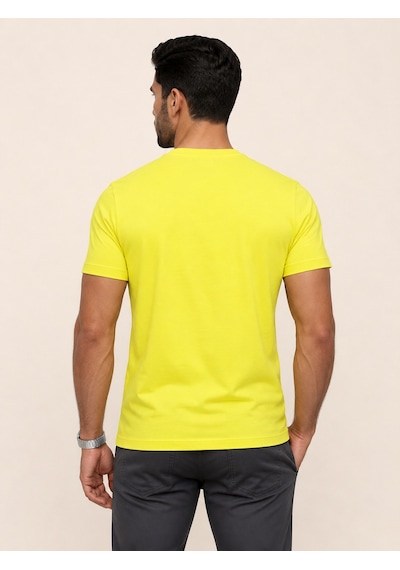 Vigoss Actıon Baskılı Erkek T-shırt 62629-30010 Sari