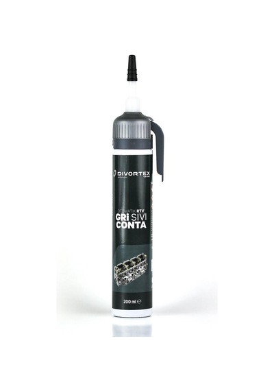 Divortex Rtv Gri Sıvı Conta Otomatik Tetikli 200 Ml.