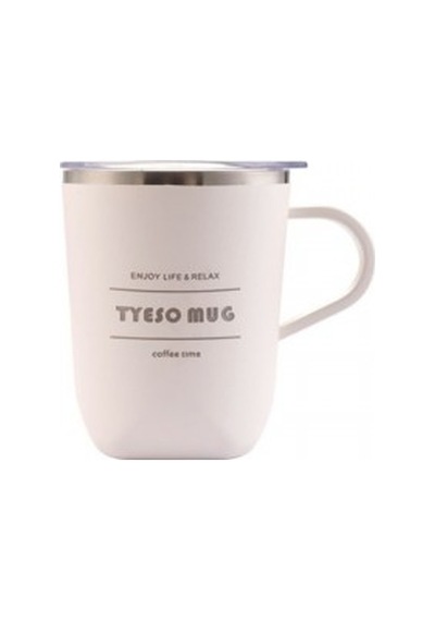 Tyeso Cubic Mug Vakumlu Paslanmaz Çelik Termal Kapaklı 300 ML