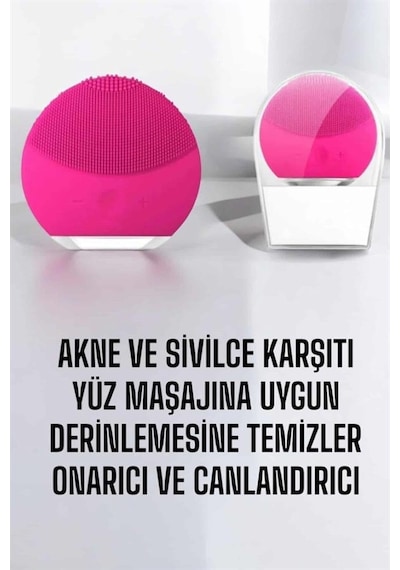Yüz Temizleme Ve Masaj Aleti Tüm Cilt Tipleri İçin Uygun, Kan Dolaşımını Artıran