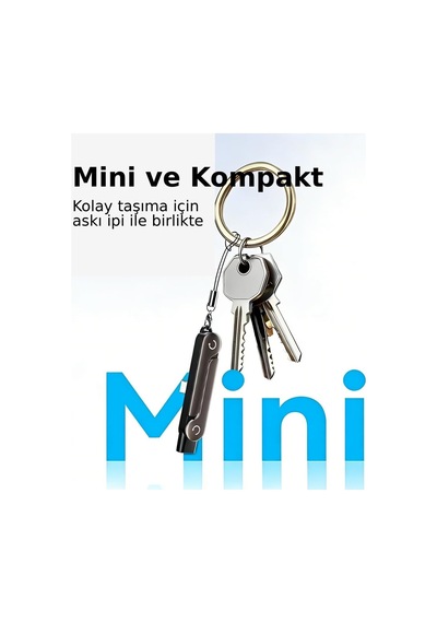 Katlanabilir Standlı Type-c To Type-c Adaptör Taşınabilir Mini Dock Şarj Ve Veri Dönüştürücü Anahtarlık Tasarım Turuncu