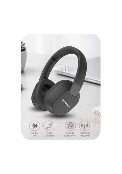 Bluetooth Kulaklık Kulak Üstü Kablosuz Kulaklık Hd50 Siyah Dinleme Aracı Kişisel Aksesuar