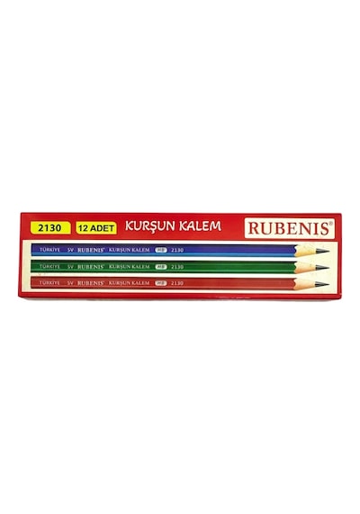 Kurşun Kalem Mercanlı Hb 2130 12 Li Paket Karışık