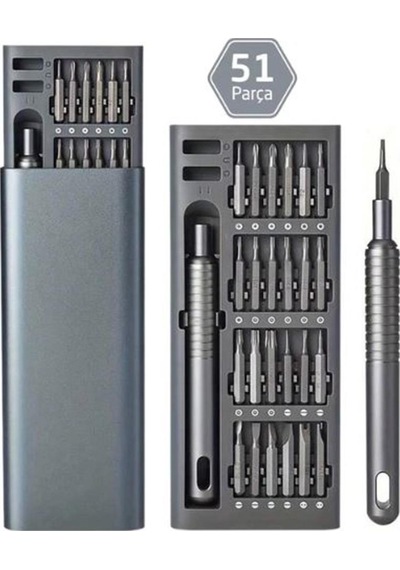 Uf-tools Hassas Bits Uçlu 51 Parça Tamir Seti