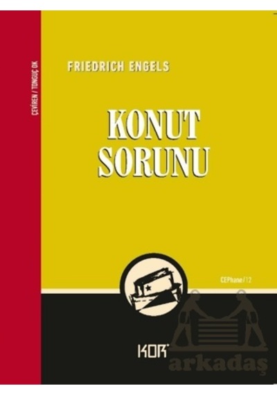 Konut Sorunu Kor Kitap Friedrich Engels