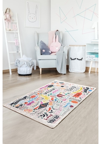 Vegan Djt 140X190 Cm Mutfak Halısı