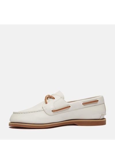 Timberland Classic Boat Boat Shoe Kadın Krem Tekne Ayakkabısı Tb0a2q9xetd1