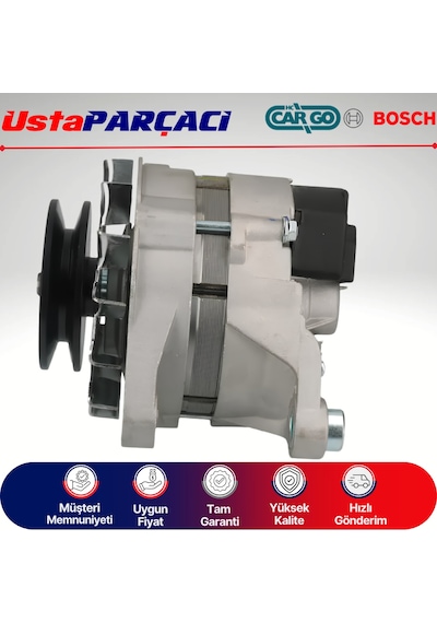 Bosch - Cargo Alternatör 14v 60a Tofaş Doğan Şarj Dinamosu 4808507 4799364 4808502