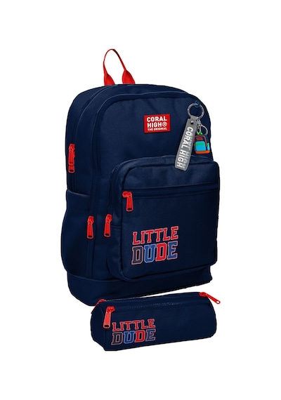 Coral High Okul Sırt Çantası Ve Kalemlik Seti - Lacivert Kırmızı Little Dude Baskılı Erkek Çocuk Setygn33219c Çok Renkli Coral High Okul Sırt Çantası Ve Kalemlik Seti - Lacivert Kırmızı Little Dude Baskılı Erkek Çocuk Setygn33219c Çok Renkli