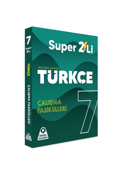7. Sınıf Süper İkili Türkçe Seti Örnek Akademi