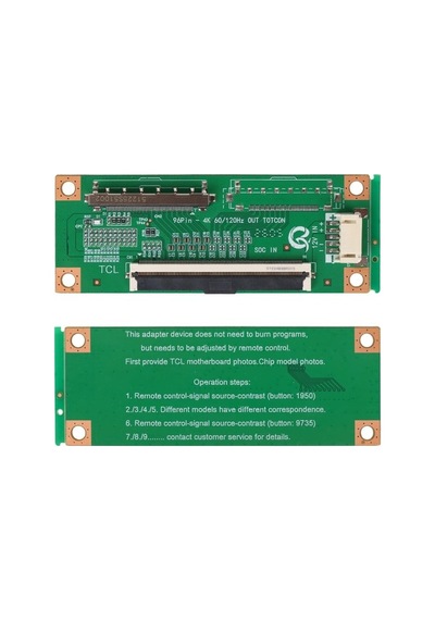Weko 96 Pin In - 120 Pin Out Samsung 4k Flexi Çevirici Kartı Standart