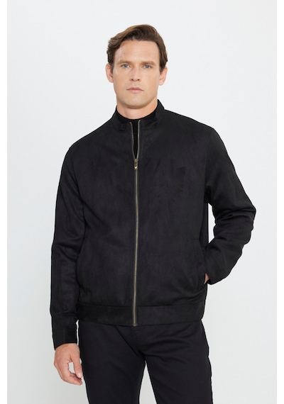 Ac&Co / Altınyıldız Classics - Erkek Sıyah Standart Fit Normal Kesim Dik Yaka Mont Siyah Ac&Co / Altınyıldız Classics - Erkek Sıyah Standart Fit Normal Kesim Dik Yaka Mont Siyah