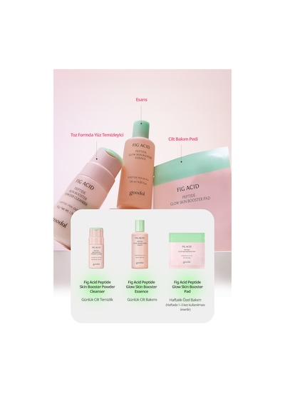 İncir Asidi İçeren Cilt Bakım Pedi 25 Adet Goodal Fig Acid Peptide Glow Skin Booster Pad 26238157
