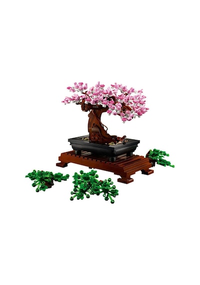 LEGO® Botanicals Bonsai Ağacı 10281 – Yetişkinler için Dekoratif Bitki Model Yapım Seti, Sevgililer Günü Hediye Fikri (878 Parça)