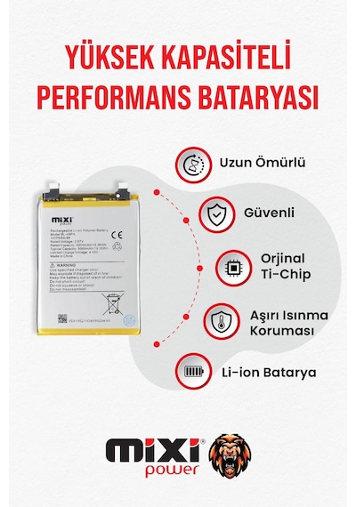 İnfinix Zero 30 5g / Note 30 Pro Uyumlu Tam Kapasite Batarya Tr Garantili