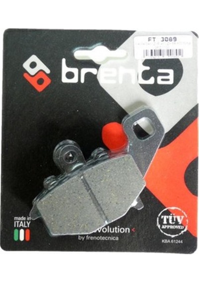 Kawasakı Kle Versys Arka/sol 650cc 2007-14 Arka Fren Balatası Brenta Organik