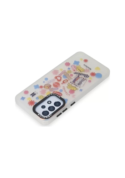 Newface Samsung Galaxy A33 5g Kılıf Estoril Desenli Kapak - Estoril - 16 Şeffaf